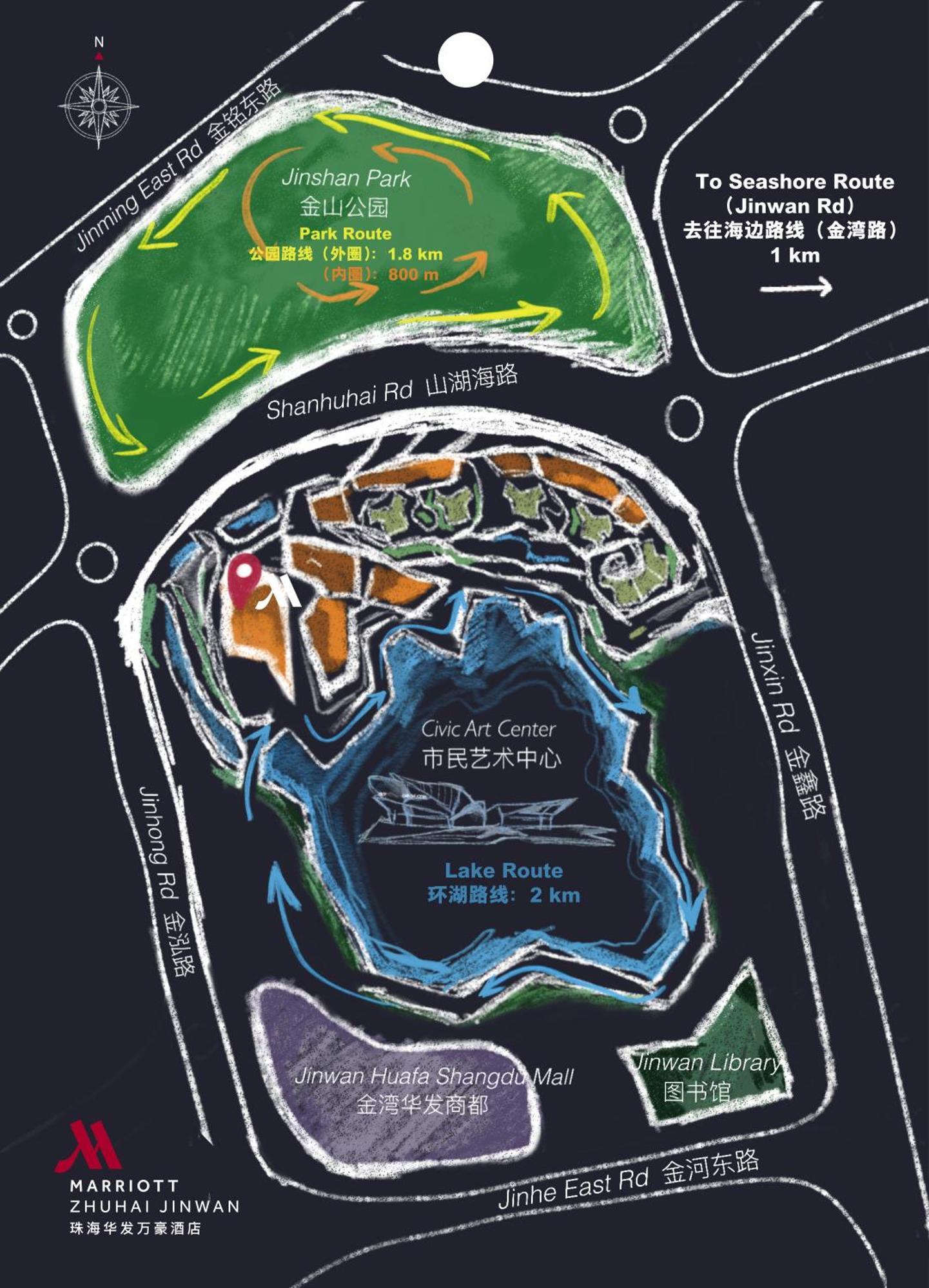 Zhuhai Marriott Hotel Jinwan 외부 사진